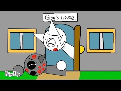 Wenda kisses Gray many times (Incredibox Sprunki animation).