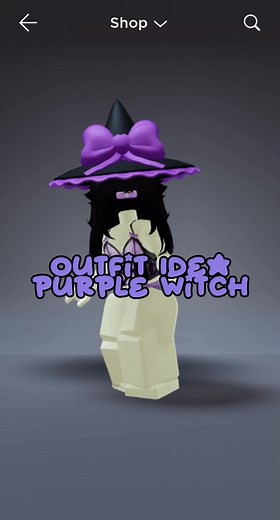 Purple Witch Outfit Ideas in Roblox