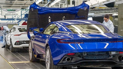 Tour Aston Martin factory crafting supercars by hand