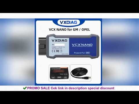 USB Version VXDIAG VCX NANO for GM for OPEL GDS2 V2023.10.19 Tech2WIN 16.02.24 DPS 4.52 Diagnostic T