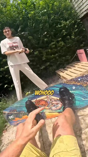 Never Ever Wakeboard In Your Backyard!