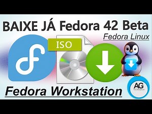 Como Baixar a ISO Fedora Linux Workstation 42 Beta