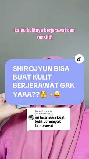Membalas @zodiaktauruss✨ sembuhin dulu jerawatnya baru deh pake varian shirojyun✨ #hadalabo #hadalaboshirojyun #moisturizerviral #hadalabomilk #brighteningmoisturizer #hadalabogokujyun #hadalaboskincare #hadalaboproducts #hadalabomy #voiceeffects