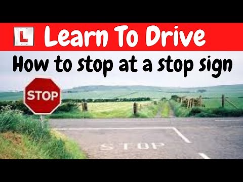 STOP SIGN ON A JUNCTION!