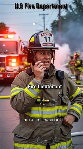 Fire Department Hierarchy in the USA | Explained Simply #FireService #PublicSafety #Shorts