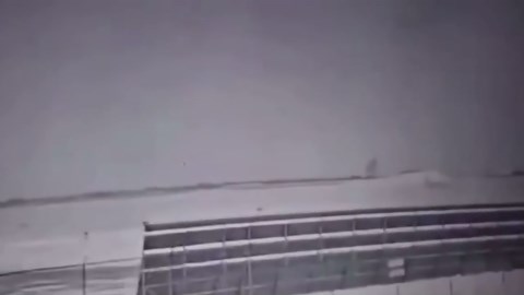 CCTV shows Delta plane crash at Toronto airport