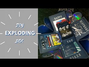 DIY Exploding Photo Box | DIY Exploding Picture Box | DIY Exploding Box for Beginners