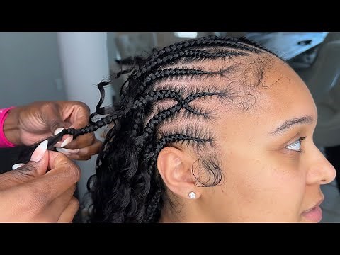 VIRAL SUMMER BRAIDS | Diagonal Parting Tutorial | ft. YWigs