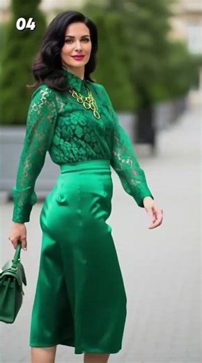 6 Bold Lace & Silk Skirt Outfits for Women Who Love Statement Style