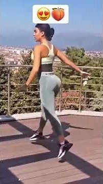 Georgina Rodriguez leg workout at home 🍑