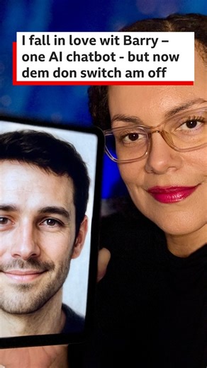 She no expect to fall in love wit a chatbot - and den gatz say goodbye Thousands of pipo dey use di older model of ChatGPT as a lover, companion, confidant and even a lifeline. But on 13 February Open AI shut am down; we hear from some of those wey dey face shock and heartbreak. #bbcnewspidgin #robot #chatbot #romance | BBC News Pidgin