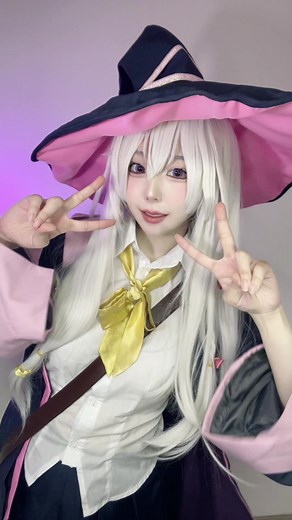 The Journey of Elaina Cosplay - Magical Adventure with Elaina