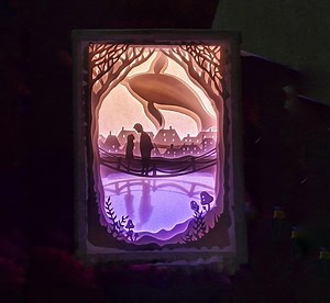 Paper Shadowbox: the Magic of Light and Shadows