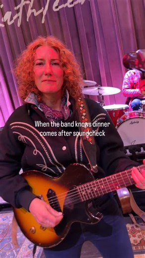 The band is back on the road! Can you tell we brought a Gen Z social media coordinator on tour with us this time? 😂 | Kathleen Edwards