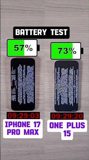 BIGGEST Smartphone Battle iPhone 17 Pro Max vs OnePlus 15?