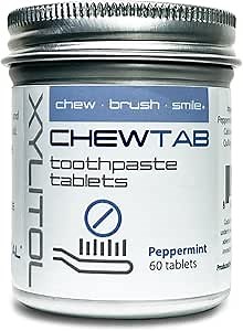 Amazon.com : Weldental Chewtab Toothpaste Tablets Peppermint : Health & Household