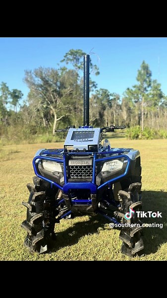 Powder Coating Process for Honda Boat in Shale Blue