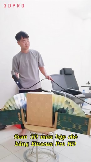 Scan 3D màu hộp chè bằng Einscan Pro HD #scan3d #3DPRO #reel | 3DPRO - Chuyên gia công nghệ 3D | Facebook