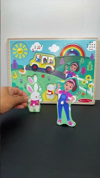 Ms Rachel Wood Puzzle with Fun Songs 🧩