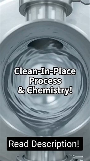 Clean-In-Place (CIP) Process & Chemistry! 🧪 Factory Sanitation Science