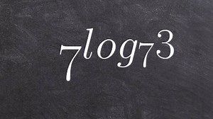 How to use the rules of logarithms to evaluate a log