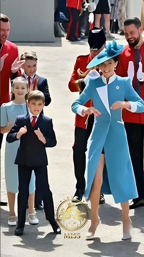 Prince Catherine Dance with, Charlotte, and Prince Louis unexpected reaction