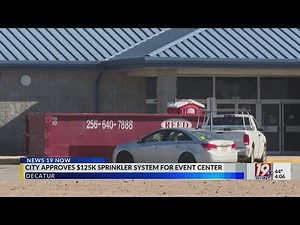 Decatur Approves $125k Sprinkler System for Event Center | Jan. 20, 2026 | News 19 at 4 p.m.
