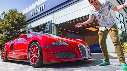 How do you rent a $4 million Bugatti for $750?