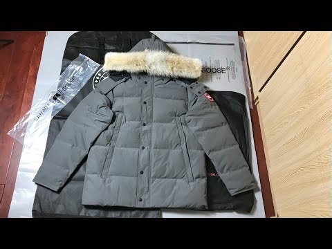 Canada Goose Wyndham Parka Grey with Red badge Review from Supkicks