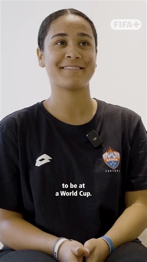 FIFA+ | A historic day for Samoa 🇼🇸✨ Their first-ever FIFA tournament — men’s or women’s! Captain Breanna Kitiona tells us what it means to be here... | Instagram