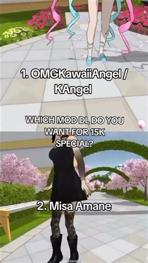 #MisaAmane or #KAngel ? #kiriekawakami #yanderesimulator #ayanoaishi #yandere #yansim #ayano #nso