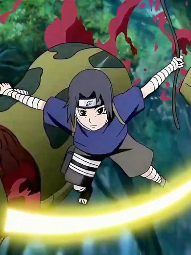 Shisui trains Itachi - Naruto Shippuden