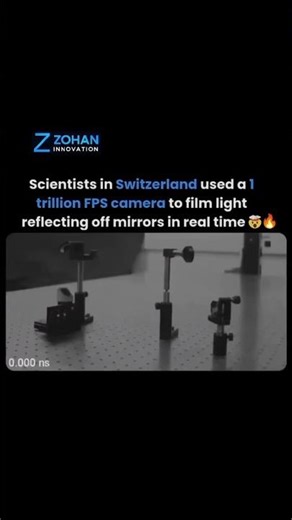 Scientists Captured Light Reflecting Off a Mirror at 1 Trillion FPS! 🤯
