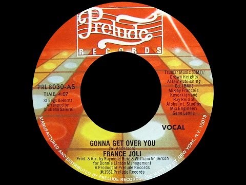 France Joli ~ Gonna Get Over You 1981 Spanglish Purrfection Version
