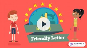 Writing a Friendly Letter | Created using Powtoon - The Visual Communication Platform