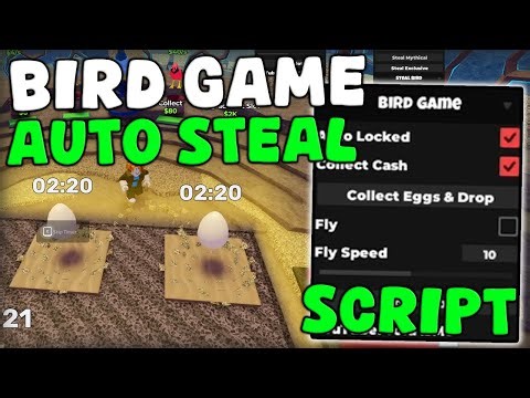 [⚡NEW] Roblox Bird Game Script Auto Steal & Collect Cash Pastebin 2026