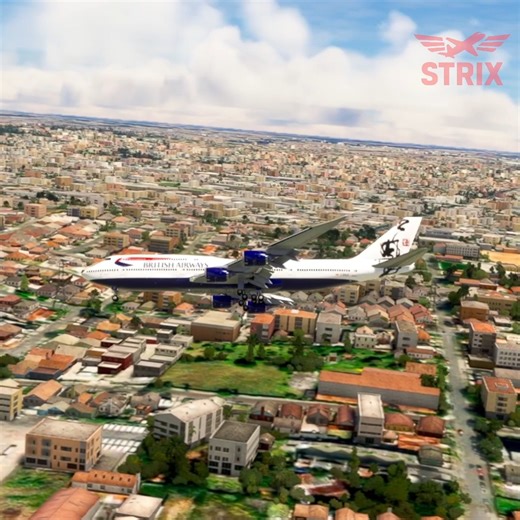 UNBELIEVABLE! Lufthansa Boeing 747 Crosswind Landing in Amsterdam | STRIX | Facebook