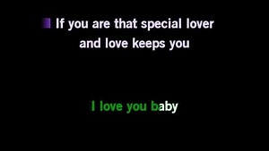 Karaoke Love's Train - Silk Sonic - CDG, MP4, KFN - Karaoke Version