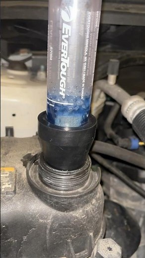 Engine Coolant Leak - Testing for Combustion Gasses #fordexplorer #automobile #diy