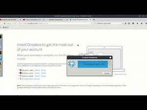 How to Install Dropbox Deb Application in Kali Linux