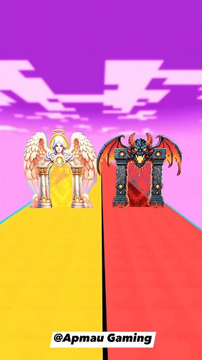 62K views · 2.3K reactions | Will the Cute Doctor Girl Go to Heavenly Heaven or Down to Silly Hell_ #minecraftshorts #fypシ #aphmau #minecraft | Railborn | Facebook