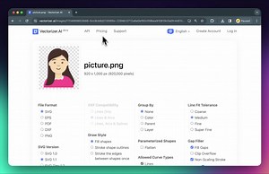 2.6K views · 247 reactions | تحويل صور PNG و JPG إلى متجهات SVG بسرعة وسهولة باستخدام الذكاء الاصطناعي.  https://front.tips/convert-png-jpg-to-svg/#tip-links | Arbaoui mehdi | Facebook