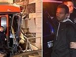 Hijacked Metro bus crashes into Ritz Carlton in Los Angeles