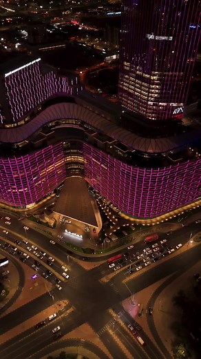 Assima's Nighttime Glow in Kuwait