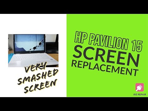 How to replace the HP Pavilion 15 Screen