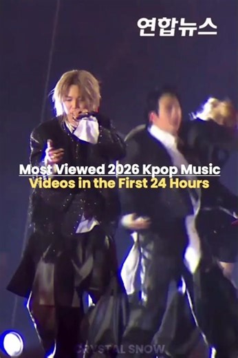 most viewed 2026 kpop mv in the first 24 hour #bts #arirang #swim