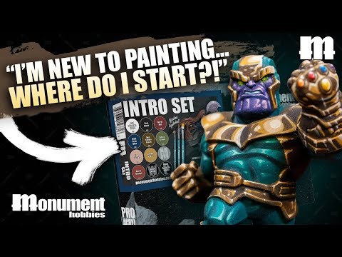 "I'm new to painting miniatures! Where should I start?!" | Tips for Beginner Painters - PRO Acryl