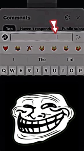 try this 😱#trollface