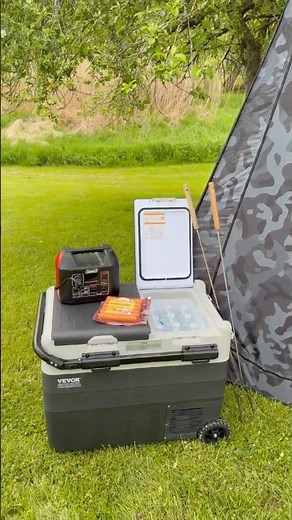 Portable Refrigerator Freezer Puts Regular Coolers to SHAME! Do you Agree? #vevor #summer