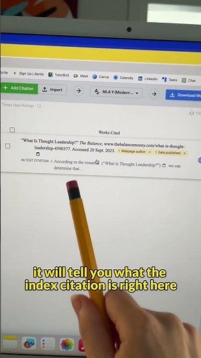 Use this website to create citations 📚📝